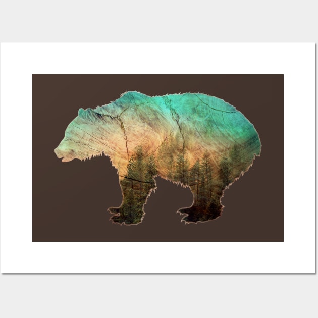 Black Bear Wilderness Wall Art by MerchFrontier